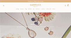 Desktop Screenshot of embracejewellery.com